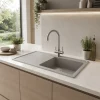 05-installed-gray-wide سینک گرانیتی تک لگن سینی دار مدل شورم ZINAS