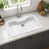 05-installed-white سینک گرانیتی تک لگن بزرگ مدل ریرا ZINAS