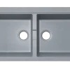 gray-double-bowl-kitchen-sink-02 سینک گرانیتی دو لگن بدون سینی دیما ZINAS