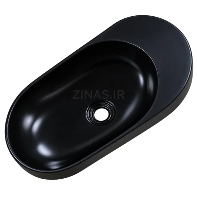 zinas-black-oval-granite-washbasin-angle روشویی گرانیتی فانتزی زیناس کد 101