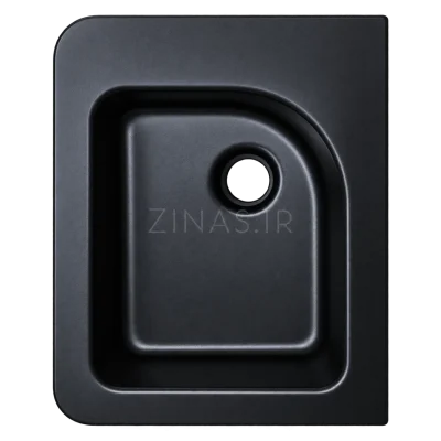 zinas-black-square-granite-washbasin روشویی گرانیتی مدرن زیناس کد 102