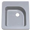zinas-gray-marble-square-granite-washbasin روشویی گرانیتی مدرن زیناس کد 102