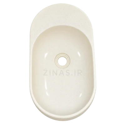 zinas-ivory-speckled-oval-granite-washbasin روشویی گرانیتی فانتزی زیناس کد 101