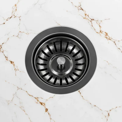 siphon-sink-granite-charcoal سیفون سینک گرانیتی تک لگن زیناس