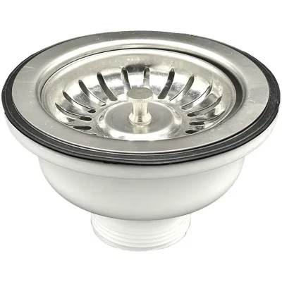 siphon-sink-granite-chrome سیفون سینک گرانیتی تک لگن زیناس