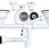siphon-sink-granite-double-bowl-complete-set سیفون سینک گرانیتی دولگن زیناس